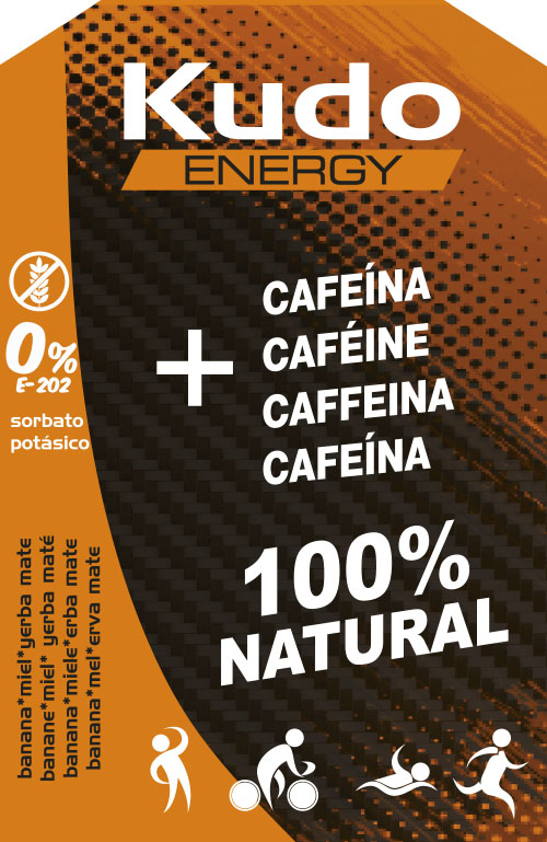 Kudo Energy Cafeína Gel energético