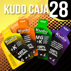 Kudo Energy Gels Box 28 x 60g assorted