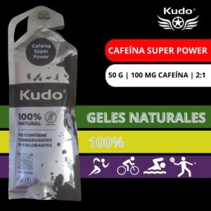 Kudo Caffeine Super Power Energy Gels 100mg